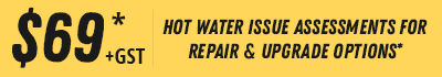 Hot Water Issue Assessments Sydenham